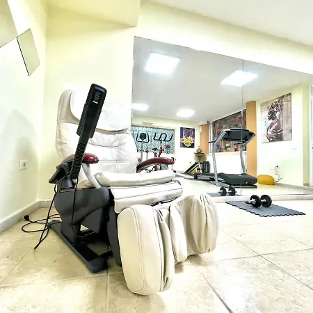 Wonderful With Private Pool, Wifi, Gym And Barbecue In South Tenerife Villa *