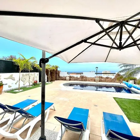 Villa Wonderful With Private Pool, Wifi, Gym And Barbecue In South Tenerife