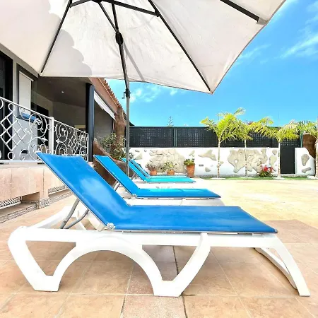 Wonderful With Private Pool, Wifi, Gym And Barbecue In South Tenerife * Costa Adeje (Tenerife)