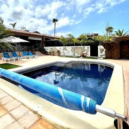 Wonderful With Private Pool, Wifi, Gym And Barbecue In South Tenerife Villa Costa Adeje (Tenerife)
