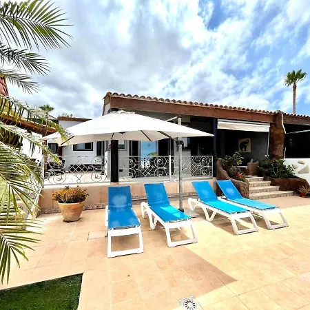 Wonderful With Private Pool, Wifi, Gym And Barbecue In South Tenerife