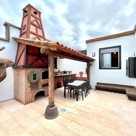 Villa Wonderful With Private Pool, Wifi, Gym And Barbecue In South Tenerife *