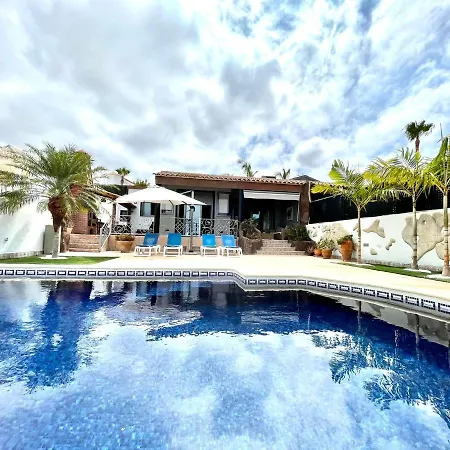 Wonderful With Private Pool, Wifi, Gym And Barbecue In South Tenerife