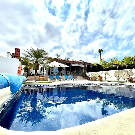Wonderful With Private Pool, Wifi, Gym And Barbecue In South Tenerife *