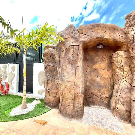 Wonderful With Private Pool, Wifi, Gym And Barbecue In South Tenerife
