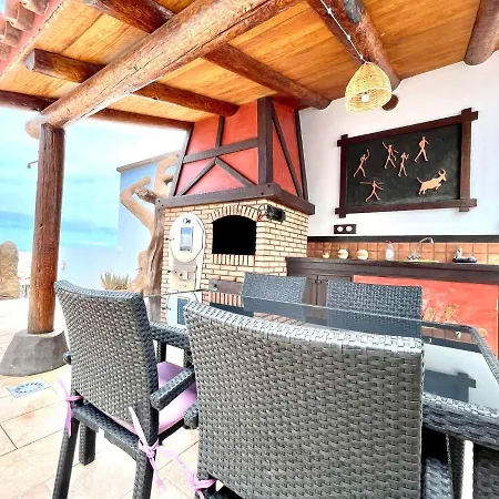 Wonderful With Private Pool, Wifi, Gym And Barbecue In South Tenerife Villa *