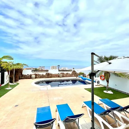 Wonderful With Private Pool, Wifi, Gym And Barbecue In South Tenerife Costa Adeje